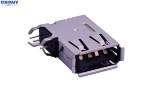Quality Custom Micro Usb To Usb Connector , Data Line Plug 90 Degree Usb Connector for sale
