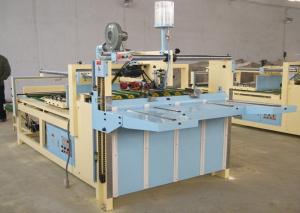 High Sensitivity Carton Folder Gluer Machine / Carton Folding And Gluing Machine