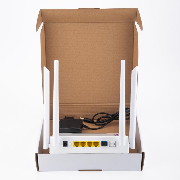 Buy Modem 4ge 11ac Xpon Onu Wifi Router Splitter Fiber Optic Network Device at wholesale prices