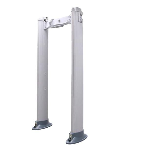 Buy 33 Zone Walk Through Metal Detector Gate Column Shape With 355 Levels Sensitivity at wholesale prices