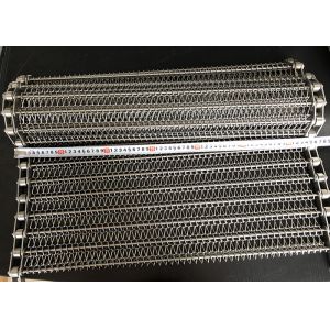 Water Bottle Conveying Metal Chain Wire Mesh Conveyor Belt