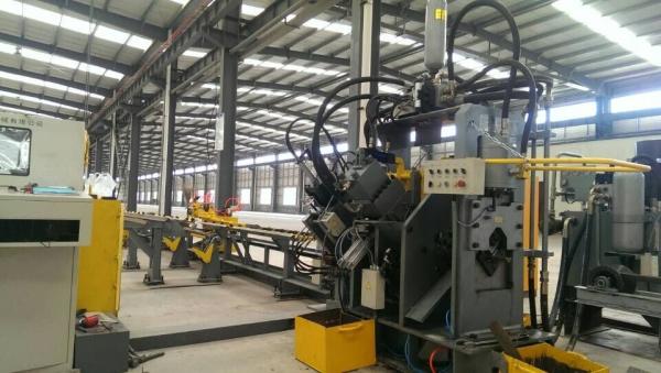 Buy Reliable Angle Bar CNC Processing Punching Machine Fast Punching Speed at wholesale prices