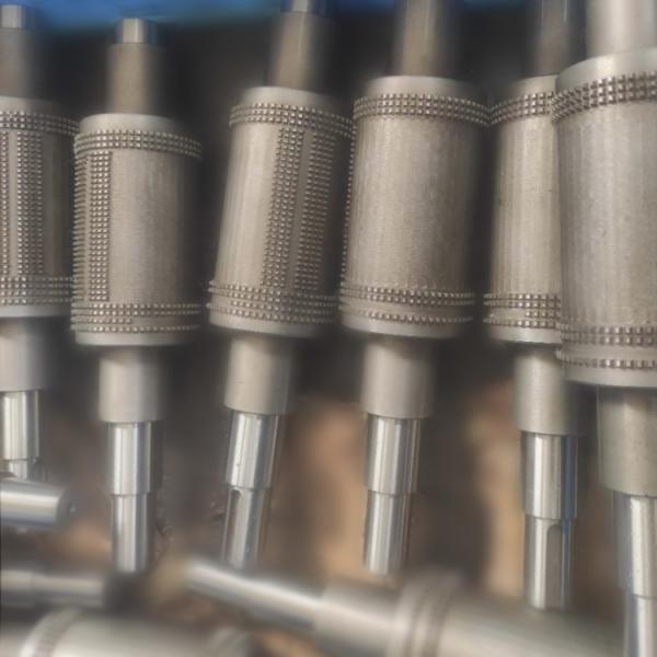 Face Mask Knurling Sharft Components With CNC Machining Turing And Heat Treatment Process