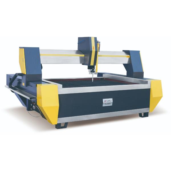Dynamic 5 Axis CNC Waterjet Cutting Machine For Metal / Granite / Marble