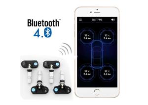 Quality New Product BLUETOOTH IP6 Waterproof APP TPMS With Internal Sensors DIY installation for iPhone Android phones for sale