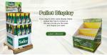 Factory Custom Point-of-Purchase Display with hooks in four sides pallet