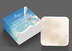 China Milk Goat Whitening Face Soap Deep Cleansing Natural Exfoliating Soap on sale