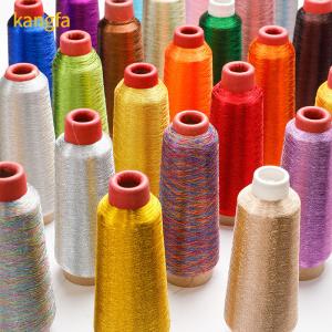 Quality 3300 Yards Metallic Embroidery Threads Customized for Durable Kangfa Silk Thread Line for sale