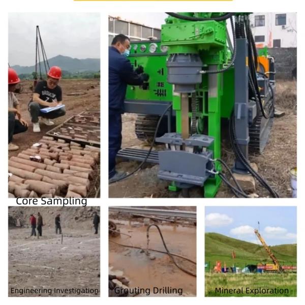Mining Geotechnical Sample Coring Drill Machine Wireline Diamond Core Drill Rig