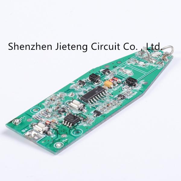 Buy 4 Layer Flex Multilayer PCB Fabrication 1oz HASL Finish at wholesale prices