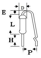 Miniature CFR Carbon Film Fixed Resistor 0.5W 1WS 330R 5% 350V Axial Leaded Khaki 9032 3.2x9mm