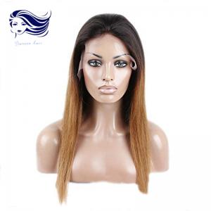 Quality Curly Front Lace Wigs / 100 Human Hair Lace Front Wigs Blonde Wigs Human Hair for sale