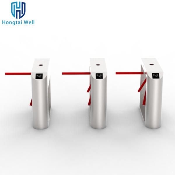 Buy Access Control Half Height Barrier Turnstile Gate 50HZ Support QR / Bar Code at wholesale prices