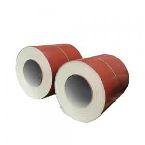 China Zinc Coating Z50-Z275G Prepainted Steel Coil With 25-1250mm Width And Paint Coated on sale