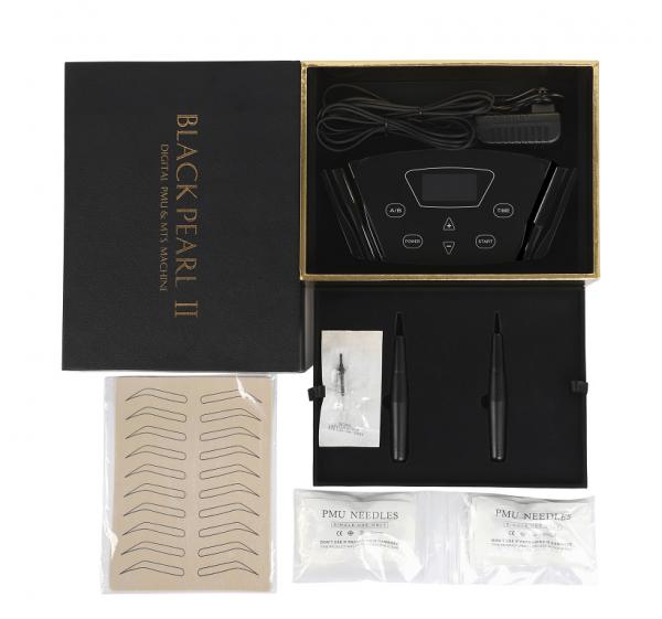 Touch Screen Permanent Makeup Machine Kit / Black Pearl Machine III For Microblading Academy