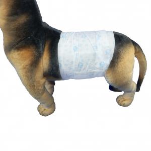 China Custom Belly Wrap Male Dog Diaper Disposable Waterproof Puppy Pet Diapers on sale