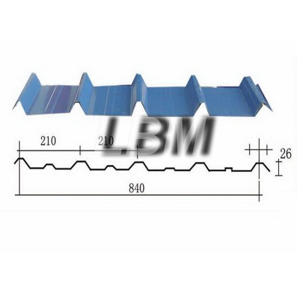 New YX25 - 210 - 840 type color steel tile roll forming machine 2018 new type roof sheet machine