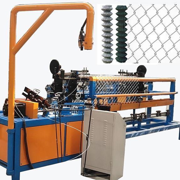 Buy Automatic diamond wire mesh chain link fence making machine at wholesale prices