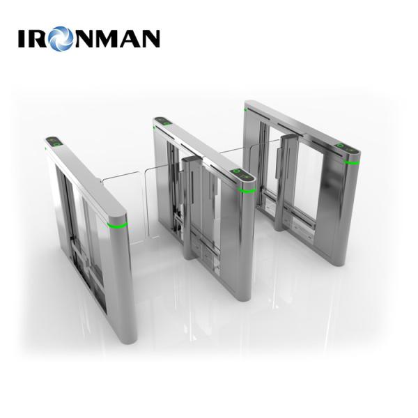Buy Automatic Barrier Turnstile Gate Alarm Function With DC Electromagnetic Drive at wholesale prices
