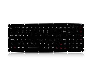 China EMC Backlight Rugged Portable Laptop Keyboard IP65 IP68 Waterproof on sale