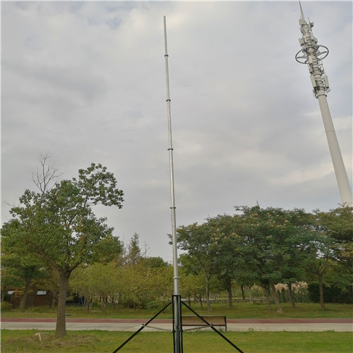 Aluminum Antenna Tower 30ft 9 Meter Portable Telescopic Portable Telescopic Mast