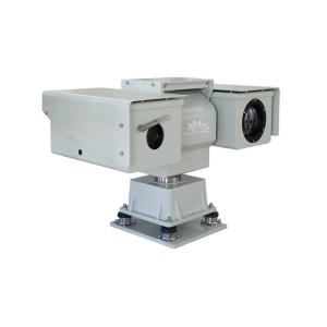 Quality White Long Range Thermal Security Camera With Motion Detection Aluminium Alloy for sale