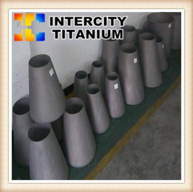Manufacturers Low Price Astm B363 Pipe Fittings Gr2 Titanium Concentric / Eccentric Reducer