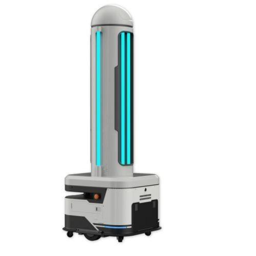 Buy Portable Voice Intercom 1,000 M2 UV Light Disinfection Robot at wholesale prices