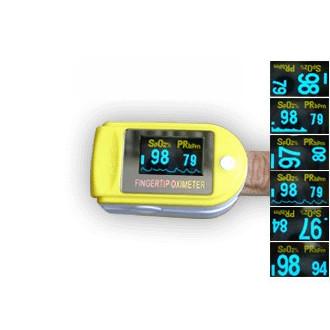 SpO2 Device for Blood Oxygen Saturation Level Reading, Fingertip Oxygen Meter w/