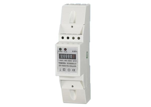 Buy Plc Electronic Energy Meter Single Phase with Electromagnetic Counter Display at wholesale prices