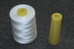 100 percent polyester spun yarn 50/2 virgin fiber sinopec yizheng ring spun air