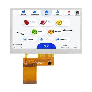 Quality IPS Type 4.3 TFT LCD Module 1200nits High Brightness And Wide Temperature for sale