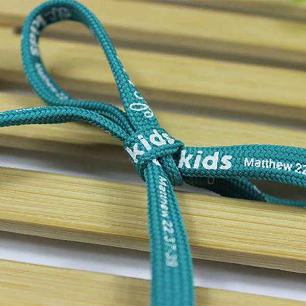 Full Color Flat Rope Premium Printed Shoelaces For Sneakers