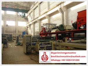 Quality Light Weight EPS Wall Panel Fiber Cement Board Production Line High Automatization Degree for sale