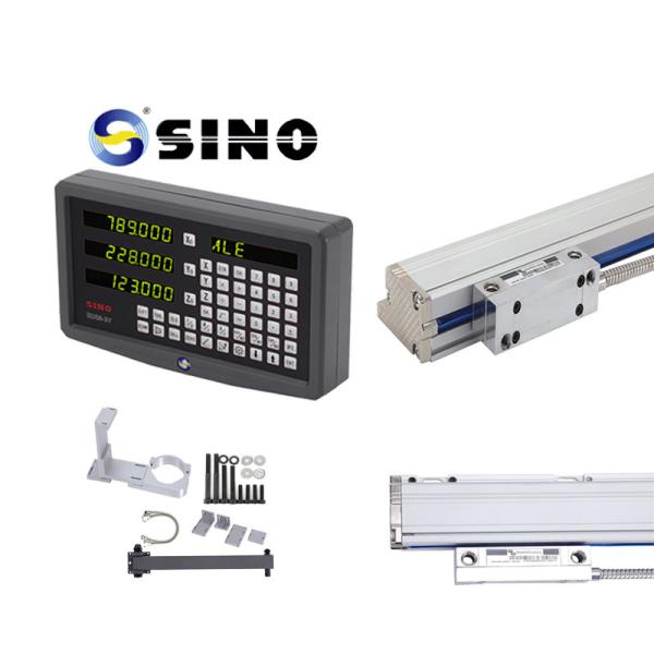 SINO 3 Axis SDS6-3V Kit Digital Readout System DRO With RS232-C Output Linear Encoder For Lathe