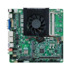 Quality 6 LAN Processor Firewall Motherboard Combo DDR3 HM65 Chipset RS232 SIM Slot Motherboard for sale