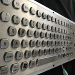 Customizable Industrial Keyboard With Touchpad 109 Keys Type Anti Scratch