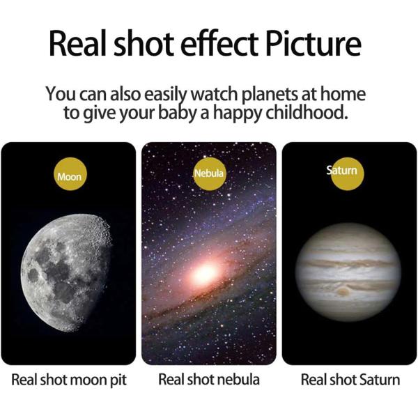 700mm Professional Refractor Telescope with Phone Adapter & Tripod for Moon and Star Observation