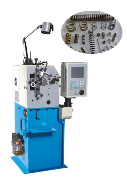 Buy Stable Computer Conical Spring Coiler Machines Automatic Oiling For Battery Springs at wholesale prices