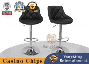 Quality Lifting Stainless Steel Chassis Leather Hotel Custom Casino Gaming Chairs for sale