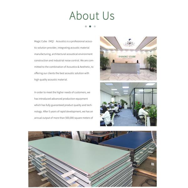 28kg/M2 Density Moveable Office Partitions Conference Room Acoustic Partition Walls