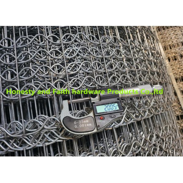 2mm Wire Diameter 8 Lines 6 Lines Pipeline Reinforce Mesh For Subsea Gas And Oil Pipeline