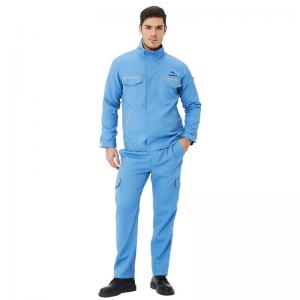 Quality Fire Resistant Clothing Work Wear Work Clothing Jacket And Pants Workwear Sets for sale