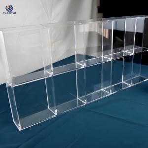 Quality Effortlessly Scratch Resistant Acrylic Storage Box Clear Stacking For Store And Display for sale