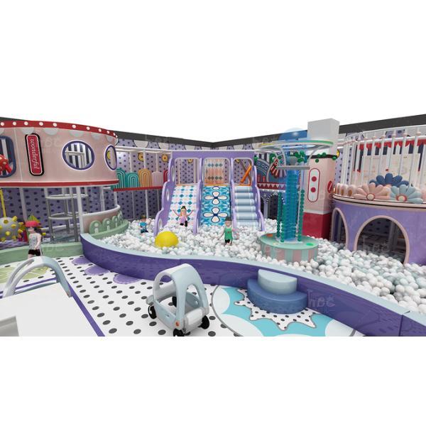 Custom Indoor Playground Equipment for Kids with Ball Pit