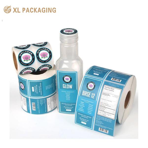 Buy Custom Printed White Embossed Sticker Labels Single Sided Adhesive Matte/Gloss Finish High-Resolution Printing Ideal For Branding Product Packaging Decorative Applications at wholesale prices