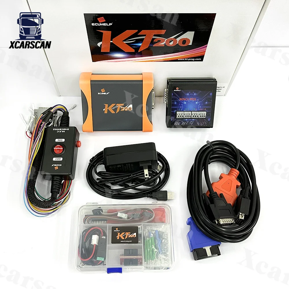 KT200 II ECU Programmer with OBD BDM JTAG Support for Car Truck Tractor