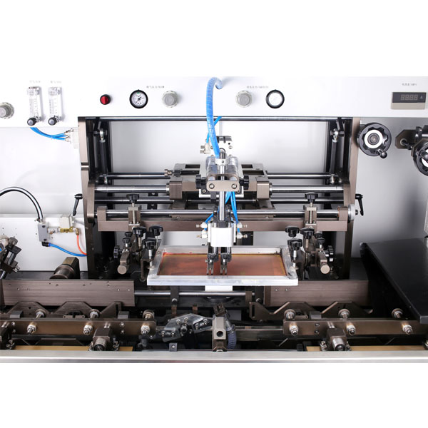 OMRON PLC 70pcs/Min Screen Printing Press Equipment UV Silk Screen Printing Machine