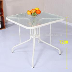 Quality Tempered Glass Center Coffee Table , Eco Friendly Modern Dining Room Table for sale