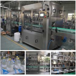 China Fast Speed Water Bottle Packing Machine / Customized Bottling Line Equipment for sale